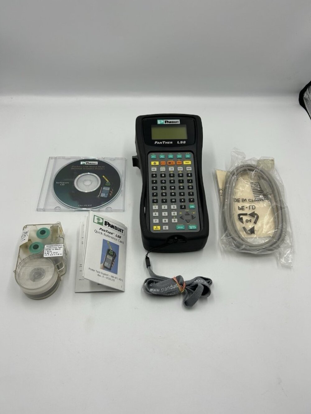 Panduit PanTher LS8 Portable Label Thermal Printer As Is Parts No charger✅